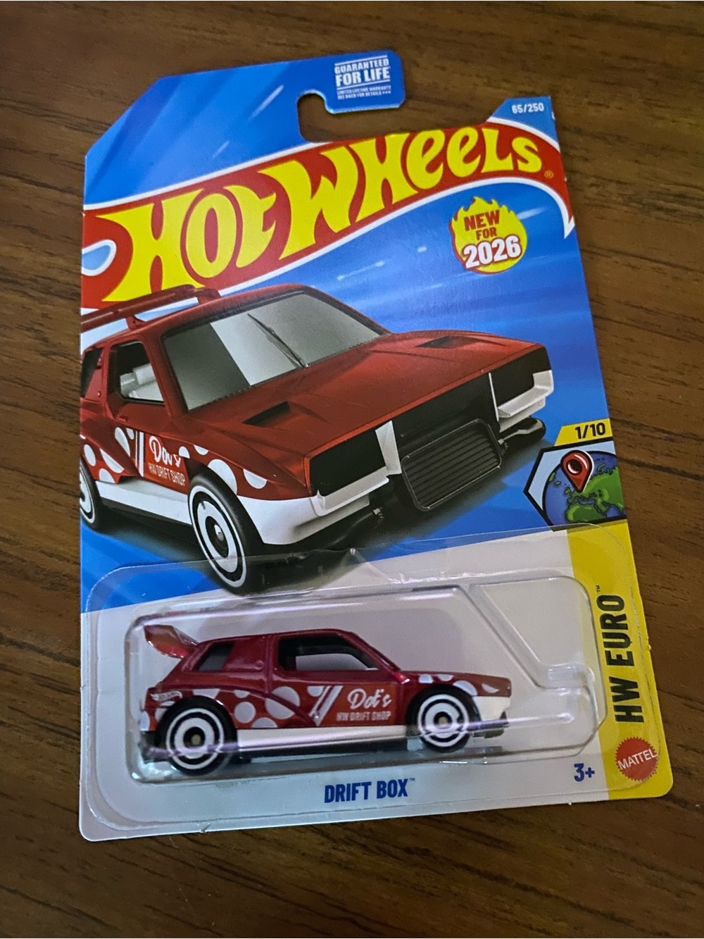 Hot wheel dift box - hw euro 2026